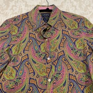 Chaps  Button Down Blouse